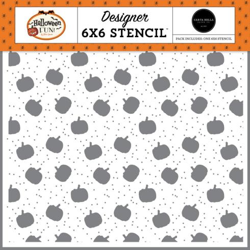 Carta Bella - Schablone 6x6 Inch "Pumpkin Party" Stencil