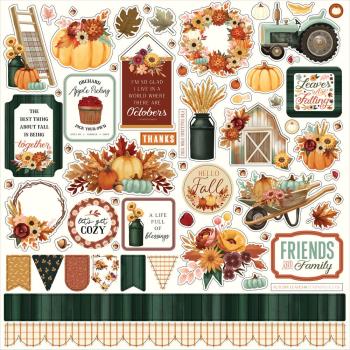 Carta Bella - Aufkleber "Harvest" Element Stickers 