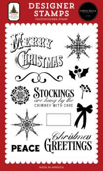 Carta Bella - Stempelset "Decorative Snowflakes" Clear Stamps
