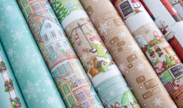 Craft Consortium - Designpapier "Christmas Market" Paper Pad 6x6 Inch - 40 Bogen