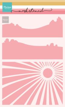Marianne Design - Schablone 14,9x21cm "Picnic Scenery" Stencil