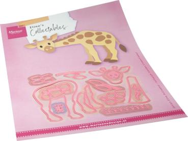 Marianne Design - Präge- und Stanzschalone "Eline's Giraffe" Collectables Dies