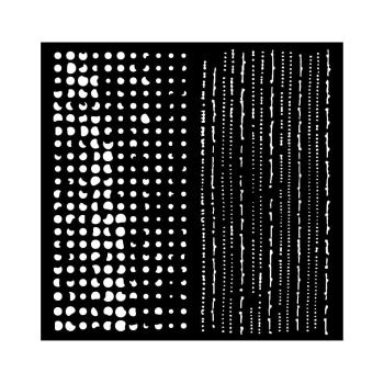 Stamperia - Schablone 18x18cm "Double Texture" Stencil  