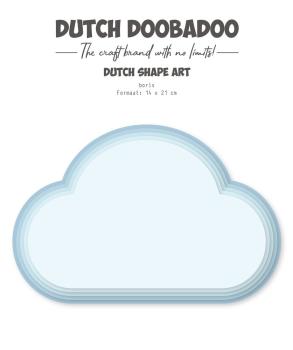 Dutch Doobadoo - Schablone A5 "Boris" Stencil - Dutch Shape Art 