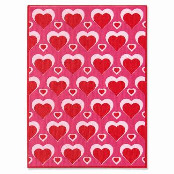 Sizzix - Stanzschablone "Mehrlagige Herzen" Thinlits Craft Dies by Jessica Scott