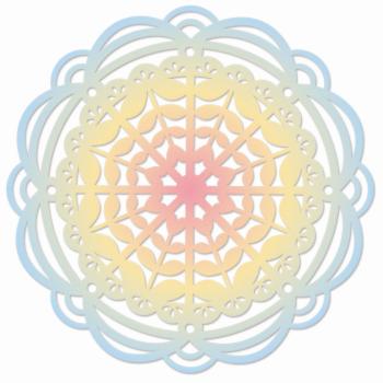 Sizzix - Stanzschablone "Herz-Mandala" Thinlits Craft Dies by Eileen Hull
