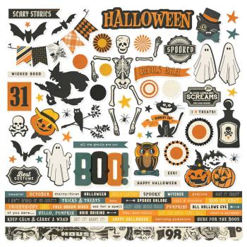 Simple Stories - Collectors Essential Kit "Vintage Scary Stories" 12 Bogen Designpapier