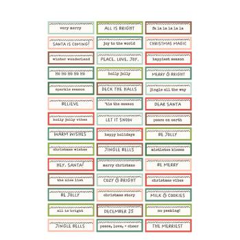 Simple Stories - Aufkleber "Santa's Village" Sticker Book