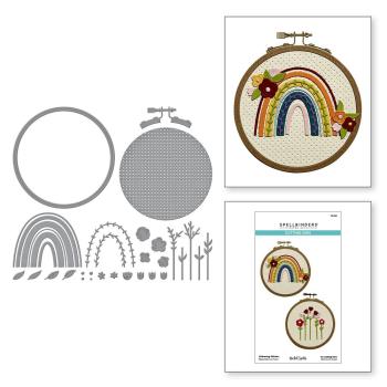 Spellbinders - Stanzschablone "Gathering Stitches" Dies
