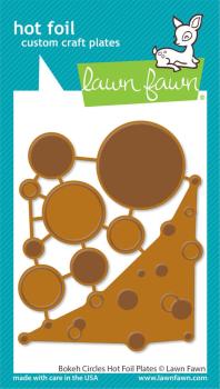 Lawn Fawn - Heißfolienplatte "Bokeh Circles" Hot Foil Plate