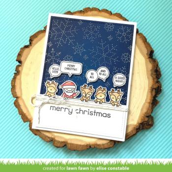 Lawn Fawn - Stempelset "Simply Celebrate Santa" Clear Stamps