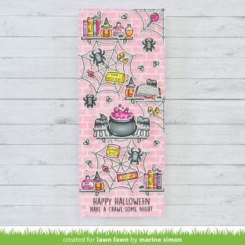 Lawn Fawn - Stempelset "Sweet Spiders" Clear Stamps
