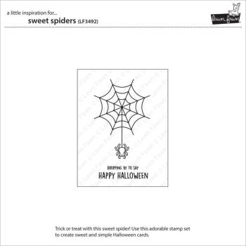 Lawn Fawn - Stempelset "Sweet Spiders" Clear Stamps