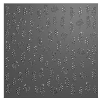 Nellie Snellen - Prägefolder "Leaves" 3D Embossing Folder 