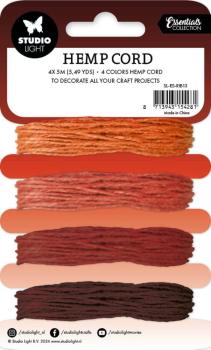 Studio Light - Hemp Cord "Shades Of Orange"