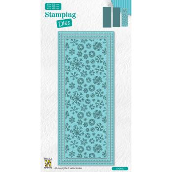 Nellie Snellen - Stanzschablone "Christmas Snowflakes" Stamping Dies