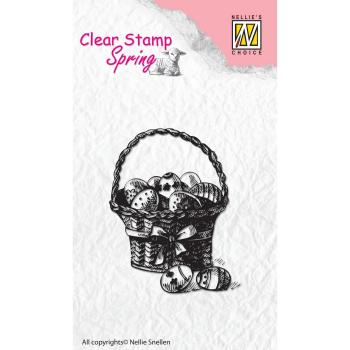 Nellie Snellen - Stempel "Easter Eggs" Clear Stamps Spring