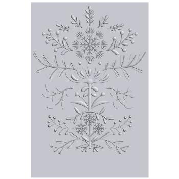 Sizzix - 3D Prägefolder "Yuletide" Embossing Folder Design by Catherine Pooler