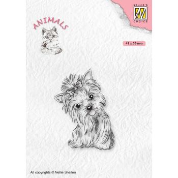 Nellie Snellen - Stempel "Dog: Yorkshire Terrier" Clear Stamps Animals