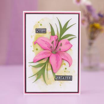 Crafters Companion - Stanzschablone "Lovely Lily" Dies