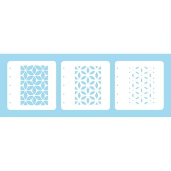 Nellie Snellen - Schablone "Flower" Stencils for Magnetic Colouring - Layered Stencil