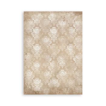Stamperia - Washi Papier "Golden Harmony" Washi Pad 14,8x21cm - 8 Bogen