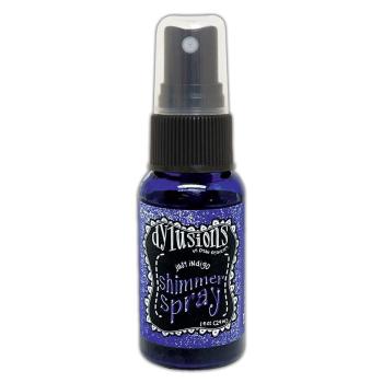 Ranger - Dylusions Shimmer Spray 29ml "Just Indigo" Design by Dylan Reaveley