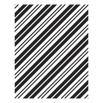Spellbinders - Buchdrucktechnik "Candy Candy Stripes" BetterPress Plate