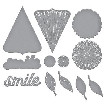 Spellbinders - Stanzschablone "Stitched Petal Bloom" Dies