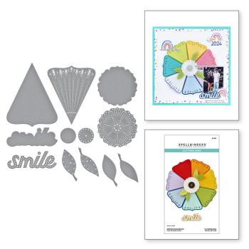Spellbinders - Stanzschablone "Stitched Petal Bloom" Dies