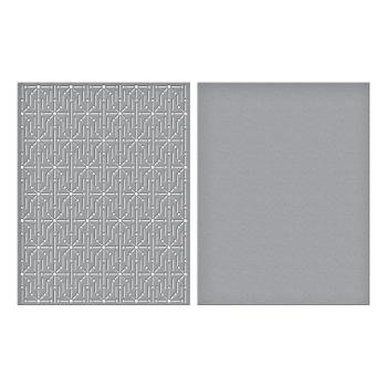 Spellbinders - Stanzschablone "Stitched Starfilled Background" Dies