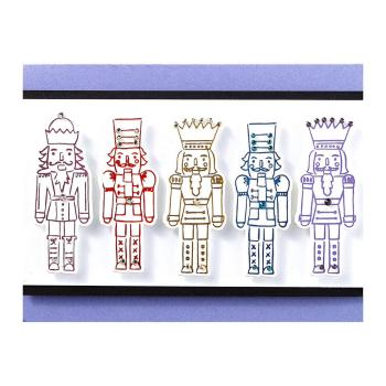 Spellbinders - Buchdrucktechnik "Nutcracker Trio" BetterPress Plate & Dies