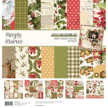 Simple Stories - Collections Kit "Simple Vintage Yuletide" 12 Bogen Designpapier