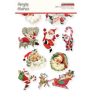 Simple Stories - Aufkleber "Simple Vintage Holly Jolly" Sticker Book
