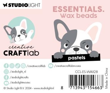 Creative Craft Lab - Studio Light - Wachsperlen "Pastels" Wax Beads 4x15g