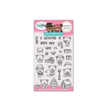 Carlijn Design - Stempelset "Merry Toffee Nuts" Clear Stamp 