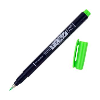 Tombow - Brush Pen Fudenosuke - harte Spitze "Neon Green"
