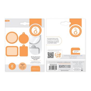 Preview: Tonic Studios - Stanzschablone "Tags & Badges" Dies 
