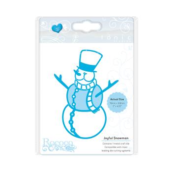 Tonic Studios - Stanzschablone "Joyful Snowman" Dies 
