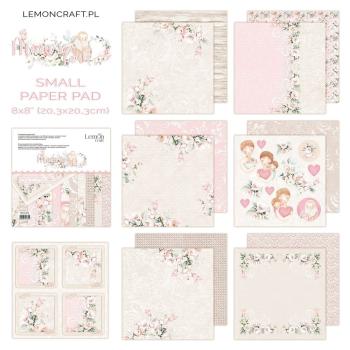 LemonCraft - Designpapier "Mums' Love" Paper Pad 8x8 Inch - 12 Bogen