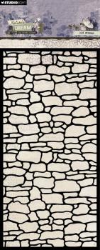 Studio Light - Schablone "Old Stones" Stencil  