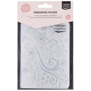 Vaessen Creative - Prägefolder "Schneeflocke" Embossingfolder