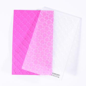 Vaessen Creative - Prägefolder "Blumengitter" Embossingfolder