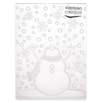 Vaessen Creative - Prägefolder "Schneemann" Embossingfolder
