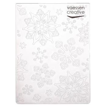 Vaessen Creative - Prägefolder "Schneeflocken" Embossingfolder