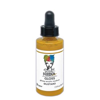 Ranger - Acrylfarbe "Mustard" Media Gloss 56ml by Dina Wakley