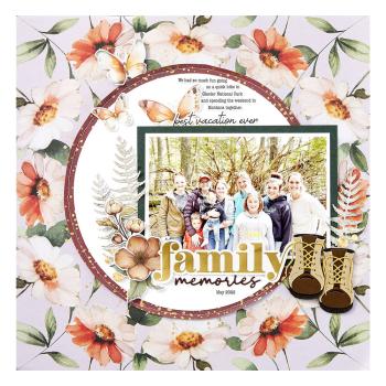Spellbinders - Stanzschablone "Woodland Tales Sentiments" Dies