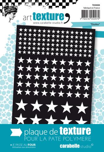 Carabelle Studio - Gummistempel "Etoiles" Cling Stamp Art