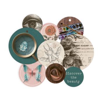 Preview: Piatek P13 - Stanzteile "Naturalist" Decorative Tags 01