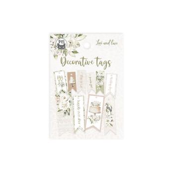 Piatek P13 - Stanzteile "Love and Lace" Decorative Tags 02